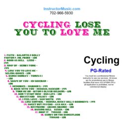 Cycling Lose You To Love Me