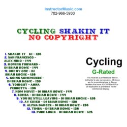 Cycling Shakin' It (Royalty Free)