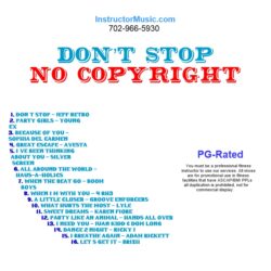 Don’t Stop (Royalty Free)