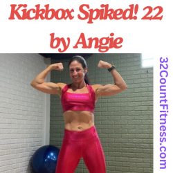 Kickbox Spiked! 22: Your New Workout Obsession Are you ready to ignite your workout routine with a high-energy playlist that’s packed with hits? Look no further than Kickbox Spiked! 22 by Angie. This carefully curated collection of tracks is designed to pump you up, motivate you, and push you to your limits. Featuring your favorite artists like: Beyoncé Bruno Mars Katy Perry AC/DC And more! This playlist is the perfect companion for your kickboxing workouts, but it’s also great for any high-intensity workout. With its mix of upbeat tempos and catchy lyrics, you’ll be dancing, sweating, and having a blast in no time. Download Kickbox Spiked! 22 today and experience the power of music to elevate your workouts! We have partnered with Angie Green of AngieFit.com. She has offered you a 20% discount for her Choreography to this playlist, just use coupon code: IM20 at checkout. Click Here to check it out.